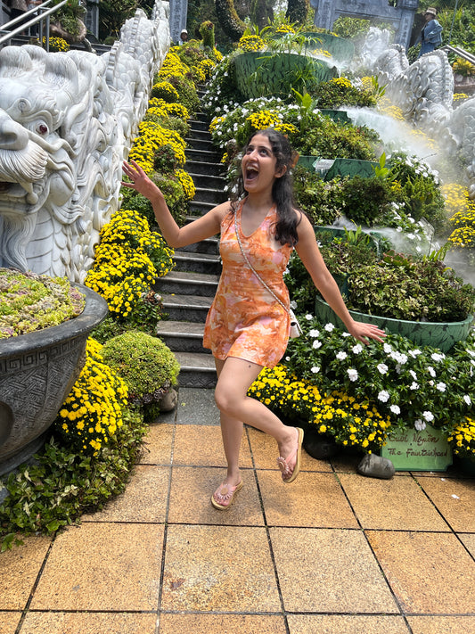 Orange Candy Mini Dress