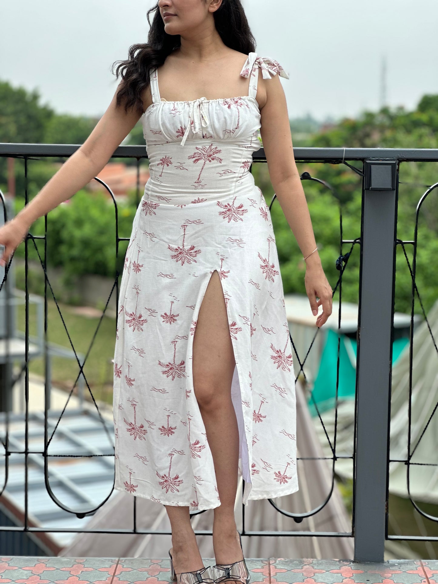 ISLA MAXI SLIT DRESS