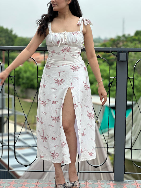 ISLA MAXI SLIT DRESS