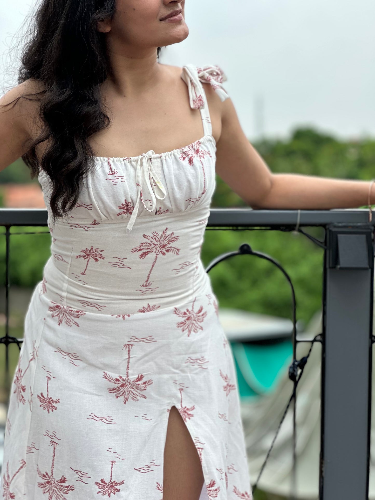 ISLA MAXI SLIT DRESS